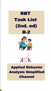 RBT Task List: Developmental Individualized Assessment!