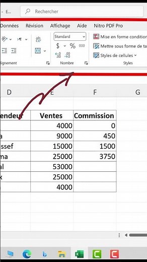afficher une barre de menu sur excel #astuceexcel #apprendreexcel #tutorielexcel