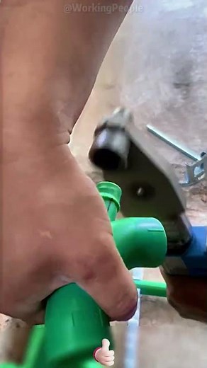 Plastic Pipe Hot Melt Connection Skills ⚙️🔥🏗️