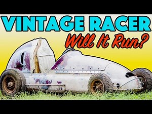 WILL IT RUN After 60+ Years? Miniature Racecar with 2 Stroke Engine