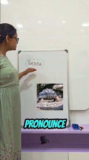 Correct pronunciation of Tortoise 🐢