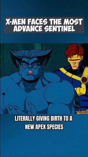 X-men Faces The Most Advance Sentinel #xmen