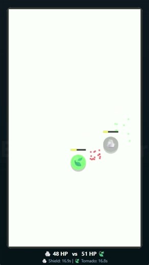 Rock VS Leaf #aibattle #elementalwars #developer #firevsice #indiegame