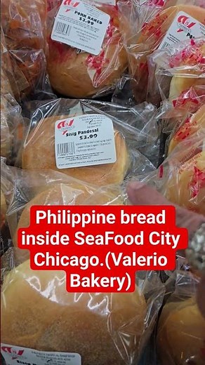 Valerio Bakery inside SeaFood City in Chicago. #seafoodcity #bread