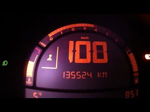 Renault Modus 1.5 dCi 65 HP 0-100 km/h acceleration