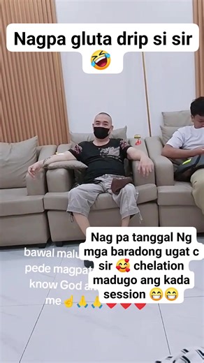 Nag pa gluta drip c sir ko🤣☝️🙏💪❤️❤️❤️#followers..#chelation therapy 🥰 | Bella Vargas