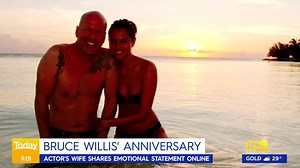 Emma Heming Willis has celebrated 17 years of marriage with husband Bruce Willis in an emotional social media post. ❤️ #9Today | WATCH LIVE 5.30am | TODAY