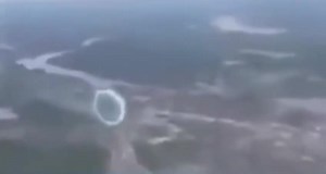 12 del 06 del 2022 Madrid, Spain OVNI con forma de anillo filmado desde un avión | Más sobre Alienigenas y Exopolitica