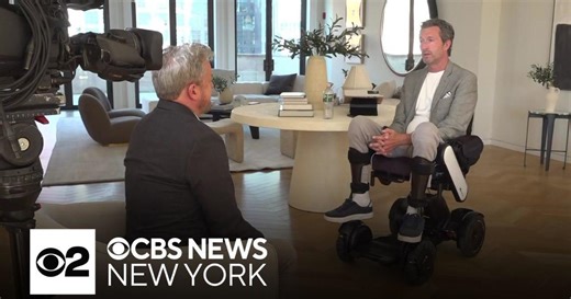 Broadway actor Aaron Lazar shares journey with ALS to raise awareness