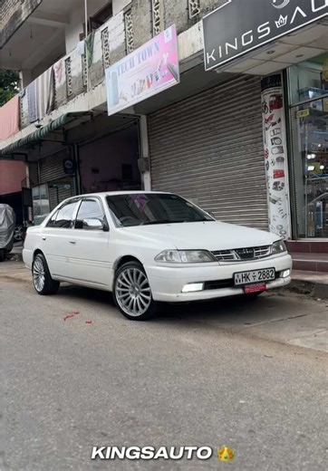 TOYOTA CARINA IN FOR UPGRADE💥 - •SIDE MIRROR CHROME •VIP DOOR PILLAR CHROME - THANK YOU FOR TRUSTING US🤝🏽 - #kingsauto #mawanella #toyotacarina #chrome #carinaclubsrilanka🇱🇰💯