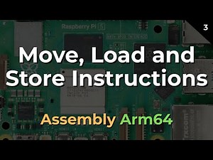 Move, Load, Store and Alignment in Arm64 Assembly #raspberrypi #assembly #linux
