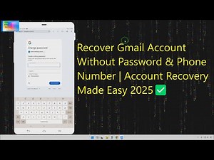 Recover Gmail Account Without Password & Phone Number | Account Recovery Made Easy 2025✅