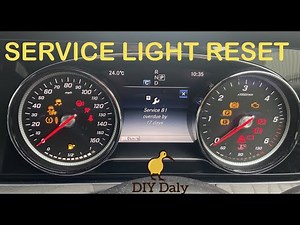 Mercedes E Class Service light reset