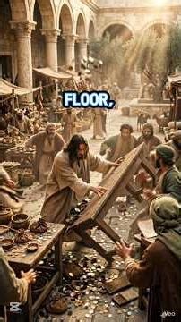 What Jesus Did After Palm Sunday (The Temple Cleansing) #shorts