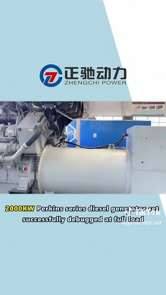 2000KW Perkins series diesel generator set successfully debugged at full load#generator #dieselgenerator #generatormanufacturer