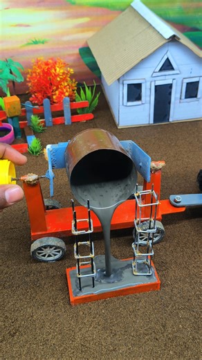 Diy pillars construction video | mini making science construction project|#shorts #youtubeshorts