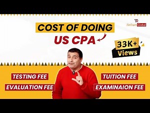 CPA Exam Cost in India | CPA Course Fees/Total Cost | US CPA Fees Structure | Cost of US CPA Course