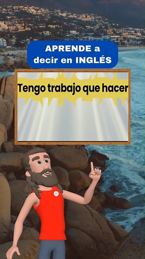 Tengo trabajo que hacer en inglés . . . . . . #inglesparatodos #fraseseningles #ingles #inglésonline #inglesbasico | Poder Inglés