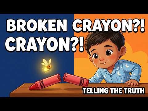 The Red Crayon | A Gentle Story About Honesty for Kids