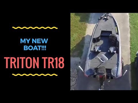 My first bass boat!! Triton TR18