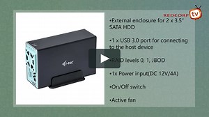 i-tec MySafe USB 3.0 / USB-C External Case | CAMYSAFEDUAL35