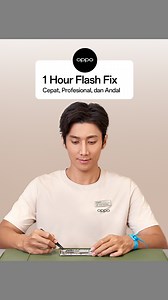 Gak butuh waktu lama! Perbaikan perangkat OPPO-mu bisa selesai hanya dalam 1 jam. ✅ Tim Service Center siap memperbaiki perangkat kamu dengan hasil terbaik. OPPO Service Center—Cepat, Profesional dan Andal 💚 #OPPO #OPPOSupport #1HFF #OPPOServiceCenter #OPPOService | OPPO Care
