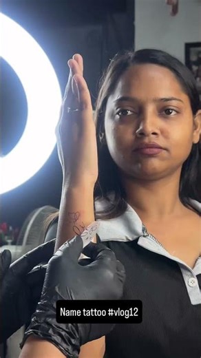 Name Scripted Tattoo Practice Vlog | Tattoo Lettering Art for Beginners