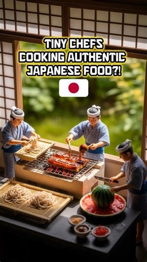 Tiny Traditional Japanese Kitchen 🇯🇵 | Seasonal Mini Cooking Feast #japanesekitchen #japan