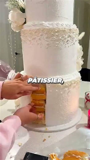 Un faux gâteau avec un vrai gâteau à l’intérieur !😳🎂