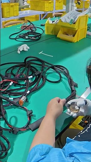 automotive wiring harness production process