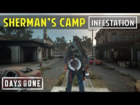 Sherman's Camp Infestation, Lost Lake | Location of All Nests | Days Gone