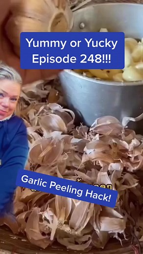 Easy Garlic Peeling Hack Tested on Yummy or Yucky