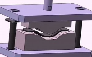 成型模具动画演示