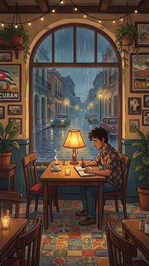 Late Night in Bogotá | Cafe Lofi Jazz #Shorts