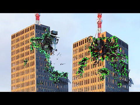 Realistic Nanites Destruction 😱 Teardown