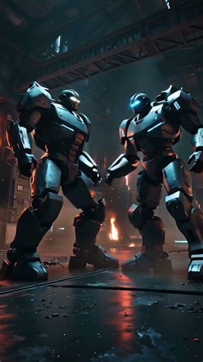 Robots at War ⚔️ AI vs Steel | Ultimate Robot Battle #Shorts #robotbattle #ai #robotics #future