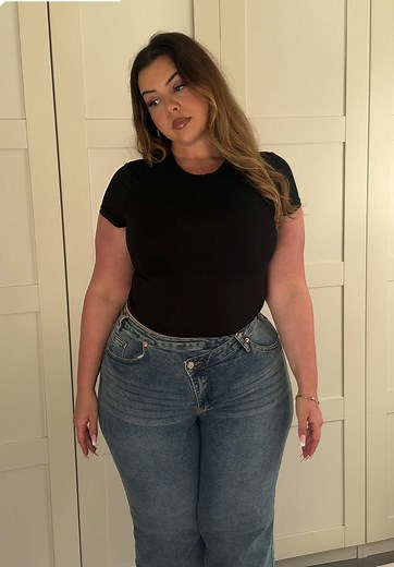 Plus Size High Waisted Jeans Review from Katch Me