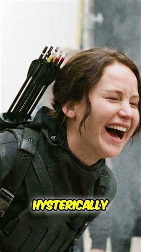 Jennifer Lawrence's Hilarious Hunger Games Blooper Will Make You Laugh! #shorts