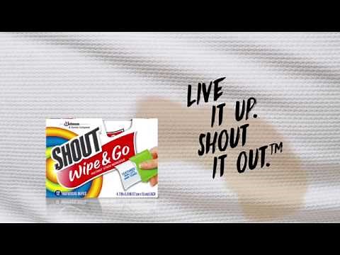 How To Use Shout® Wipe & Go