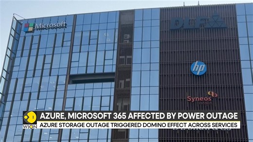 Microsoft outage hits cloud services; users face app install failures and Windows update time-outs Microsoft says recovery continues after weekend disruptions Samiksha Srivastava has more | WION
