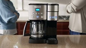 1.2K views · 17 reactions | Coffee is always a good idea. With our Coffee Center™ 12 Cup Coffeemaker and Single-Serve Brewer, you get the best of both worlds. Brew a single cup on one side, or for a crowd on the other. https://www.cuisinart.com/shopping/appliances/coffee_makers/ss-15 | Cuisinart | Facebook