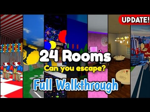 All 24 Rooms Code In Escape Room (By @WreckItGames) | Roblox Escape Room Full Walkthrough