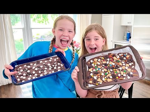 Making Chocolate Bark!