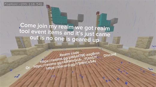 Minecraft bedrock realm NEW!#minecraftpvp #bedrockminecraft #realm #minecraftbedrock #bedrockedition