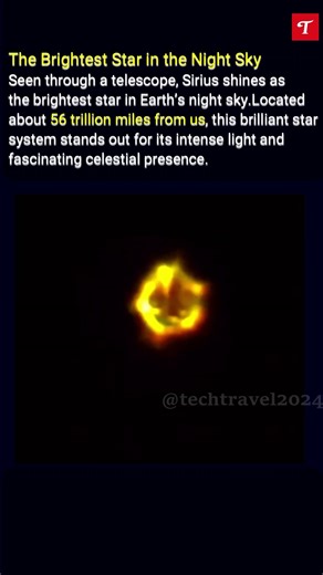 Sirius: The Brightest Star in the Night Sky. #sirius #star #space #astronomy #universe #knowledge