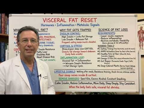 The Only Scientific Way To Reverse Visceral Fat (Science Explained) | Dr. Eric Explains