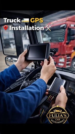 Truck GPS Installation | Live Tracking System Setup 🚚📍🔥