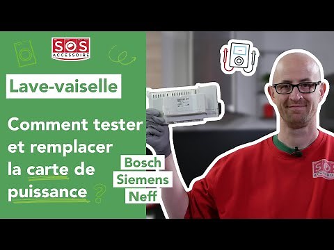 🧰 How do I test and replace the power board of my Bosch, Siemens, Neff... dishwasher?