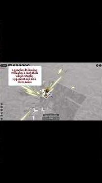 Toji custom moveset(Jujutsu Shenanigans)