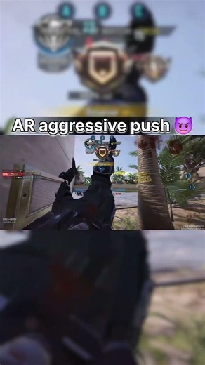AR Aggressive Push 😈 | CODM Shorts #codm #argameplay #codmshorts #fpsgaming